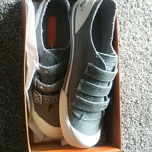 Rocket Dog Jolissa Grey Fabric Sneaker shoe